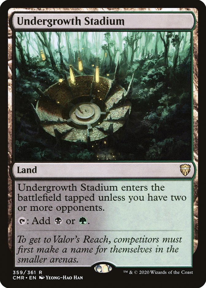 Undergrowth Stadium [Commander Legends] | Jomio and Rueliete's Cards and Comics