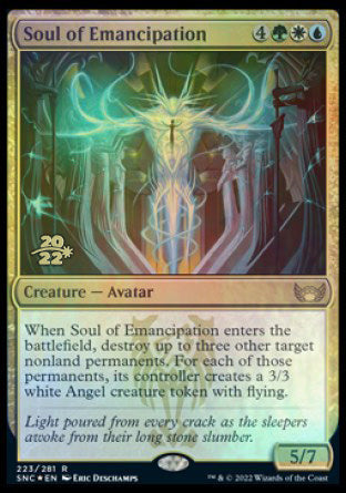 Soul of Emancipation [Streets of New Capenna Prerelease Promos] | Jomio and Rueliete's Cards and Comics