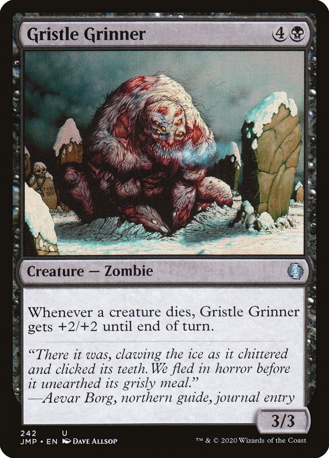 Gristle Grinner [Jumpstart] | Jomio and Rueliete's Cards and Comics
