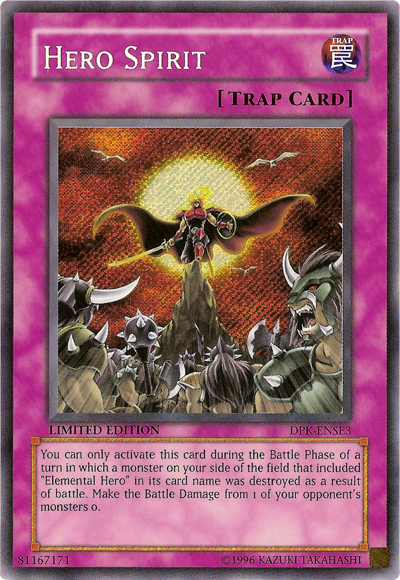 Hero Spirit [DPK-ENSE3] Super Rare | Jomio and Rueliete's Cards and Comics