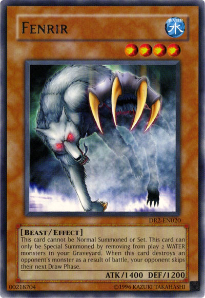 Fenrir [DR2-EN020] Rare | Jomio and Rueliete's Cards and Comics