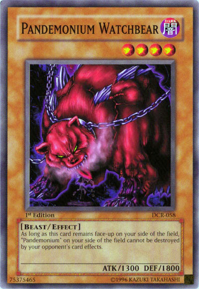 Pandemonium Watchbear [DCR-058] Common | Jomio and Rueliete's Cards and Comics