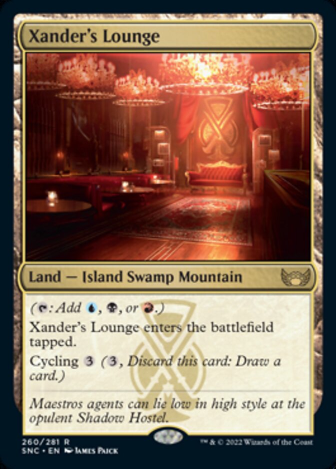 Xander's Lounge [Streets of New Capenna] | Jomio and Rueliete's Cards and Comics
