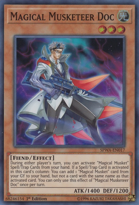Magical Musketeer Doc [SPWA-EN017] Super Rare | Jomio and Rueliete's Cards and Comics