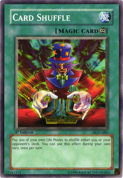 Card Shuffle [PGD-080] Common | Jomio and Rueliete's Cards and Comics
