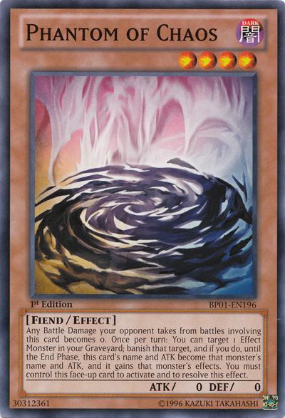 Phantom of Chaos [BP01-EN196] Common | Jomio and Rueliete's Cards and Comics