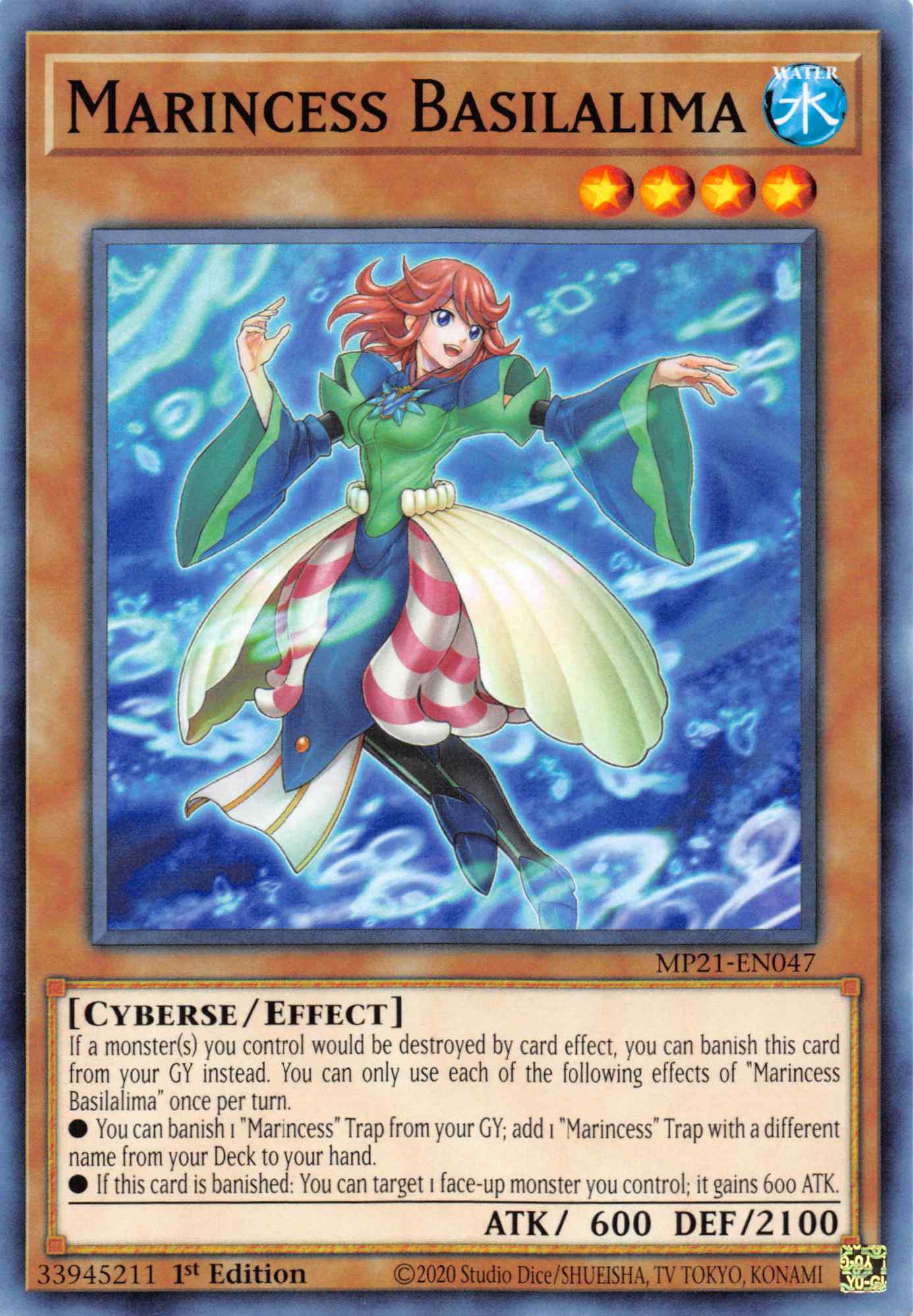 Marincess Basilalima [MP21-EN047] Common | Jomio and Rueliete's Cards and Comics
