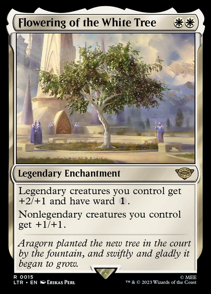 Flowering of the White Tree [The Lord of the Rings: Tales of Middle-Earth] | Jomio and Rueliete's Cards and Comics