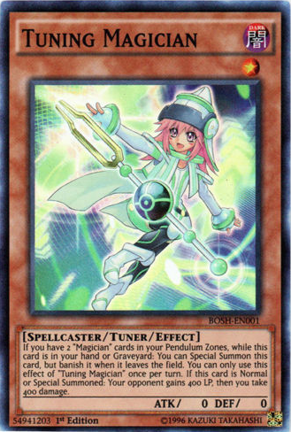 Tuning Magician [BOSH-EN001] Super Rare | Jomio and Rueliete's Cards and Comics