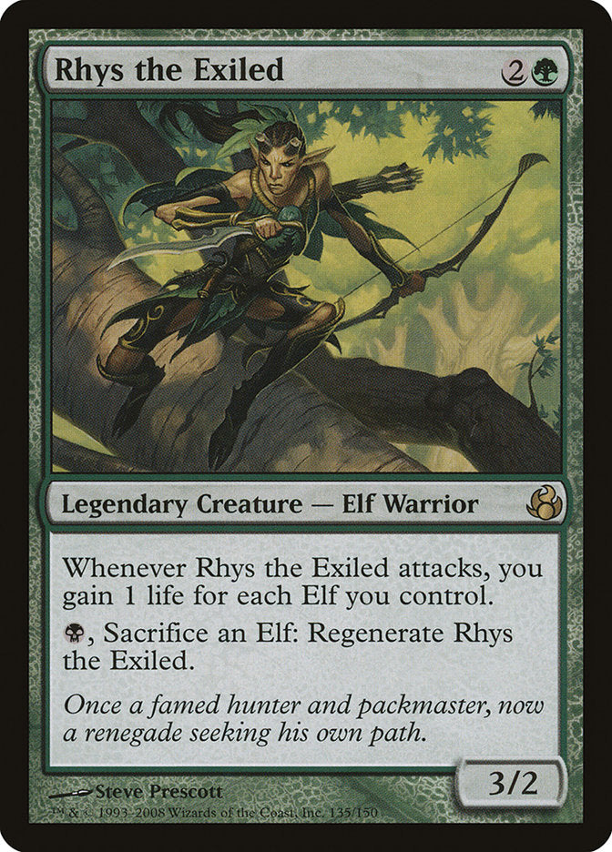 Rhys the Exiled [Morningtide] | Jomio and Rueliete's Cards and Comics