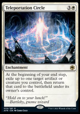 Teleportation Circle (Promo Pack) [Dungeons & Dragons: Adventures in the Forgotten Realms Promos] | Jomio and Rueliete's Cards and Comics