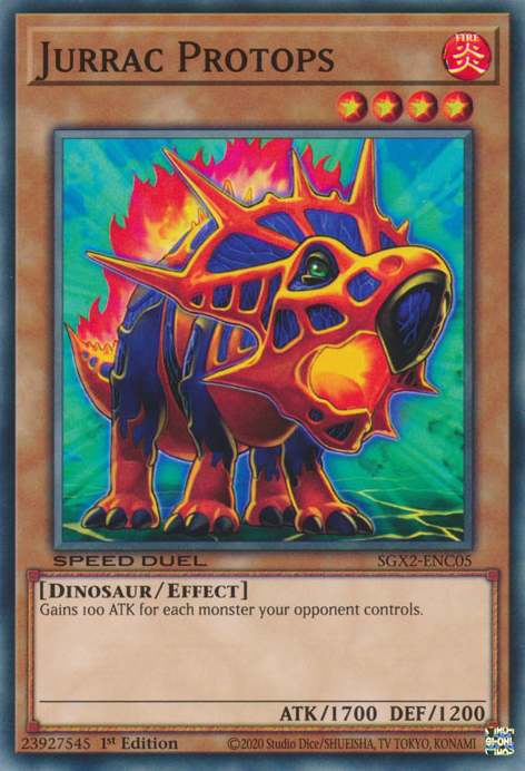 Jurrac Protops [SGX2-ENC05] Common | Jomio and Rueliete's Cards and Comics