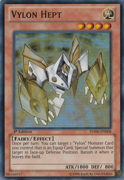 Vylon Hept [HA06-EN008] Super Rare | Jomio and Rueliete's Cards and Comics