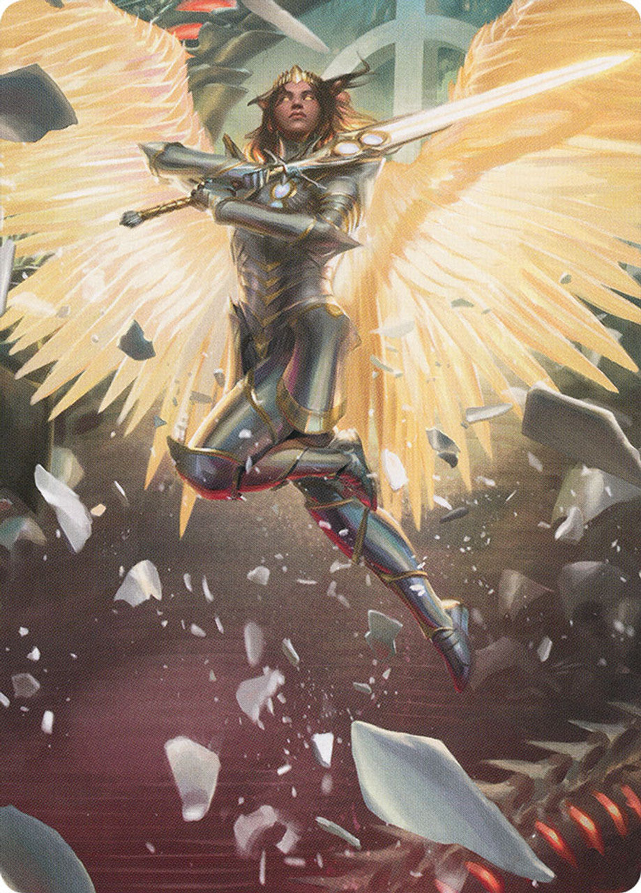 Archangel Elspeth Art Card [March of the Machine Art Series] | Jomio and Rueliete's Cards and Comics