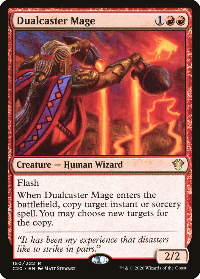 Dualcaster Mage [Commander 2020] | Jomio and Rueliete's Cards and Comics