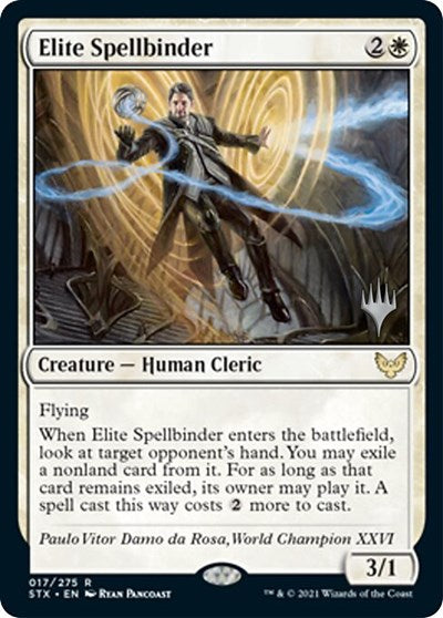 Elite Spellbinder (Promo Pack) [Strixhaven: School of Mages Promos] | Jomio and Rueliete's Cards and Comics