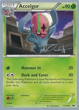 Accelgor (11/108) (Trevgor - Trent Orndorff) [World Championships 2014] | Jomio and Rueliete's Cards and Comics