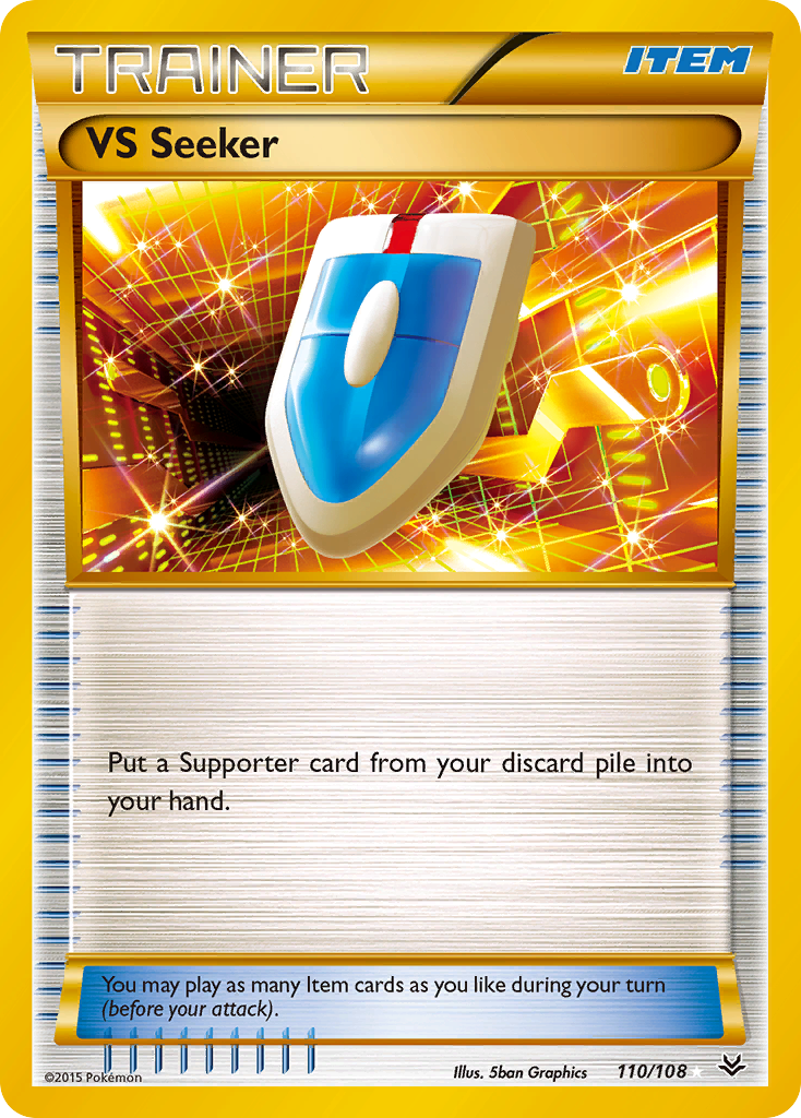 VS Seeker (110/108) [XY: Roaring Skies] | Jomio and Rueliete's Cards and Comics