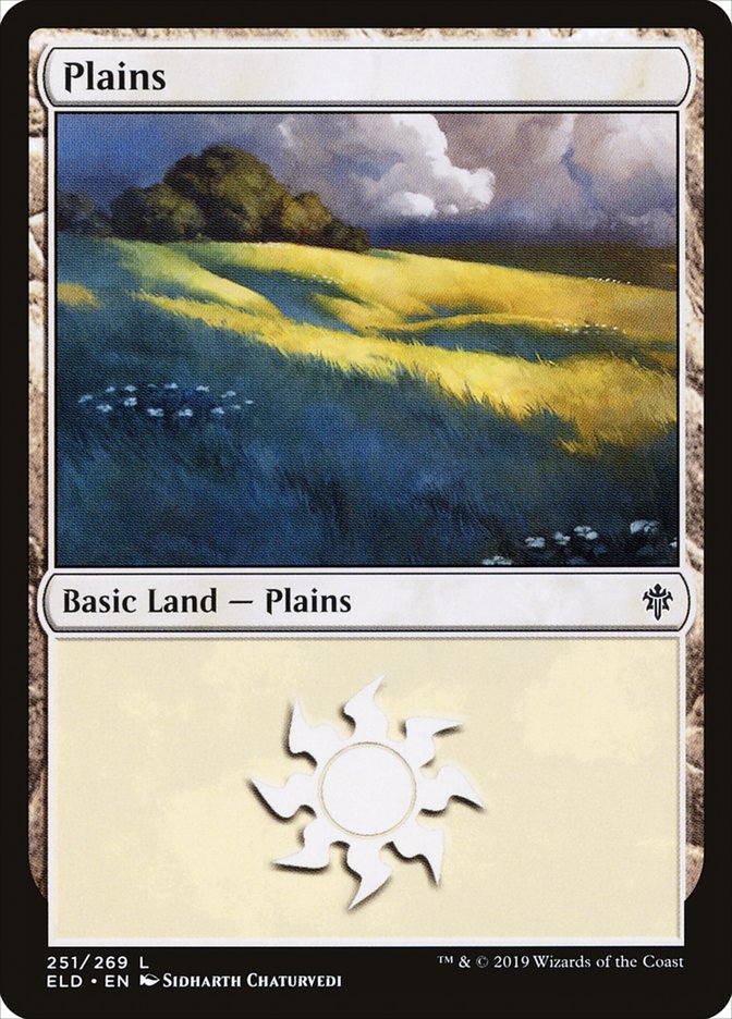 Plains (251) [Throne of Eldraine] | Jomio and Rueliete's Cards and Comics