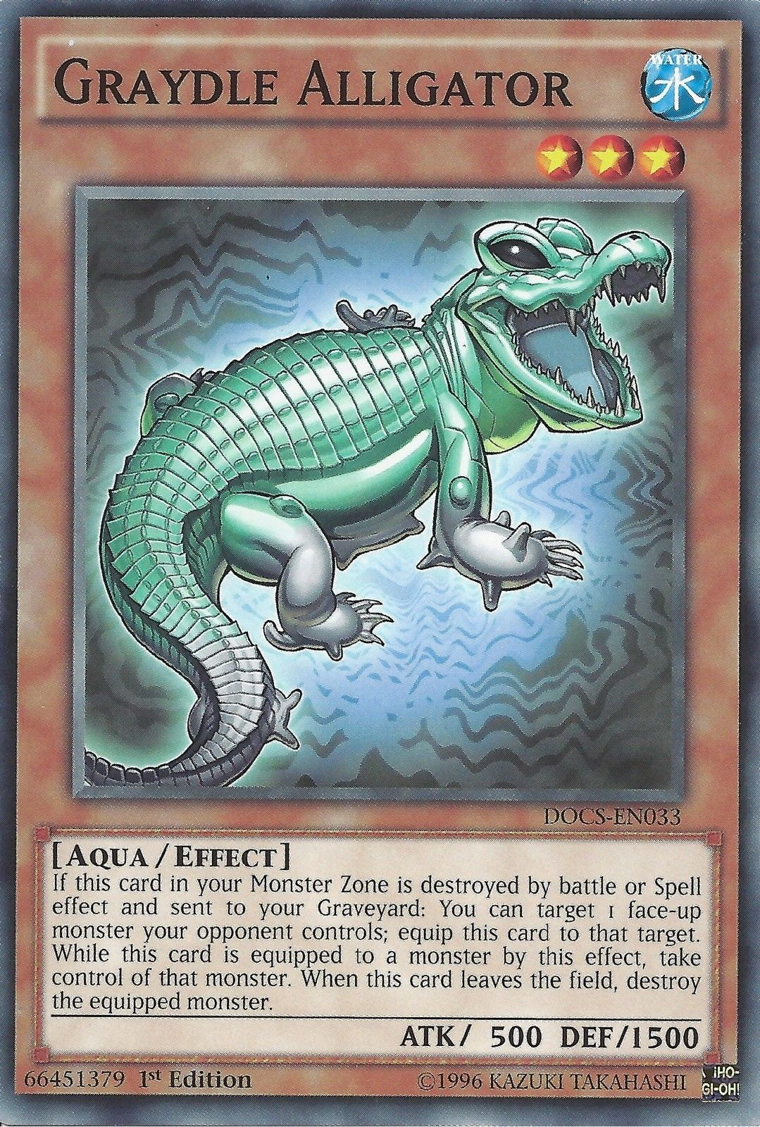 Graydle Alligator [DOCS-EN033] Common | Jomio and Rueliete's Cards and Comics