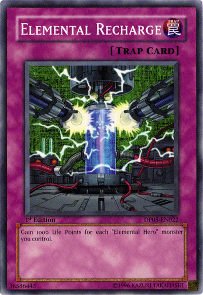 Elemental Recharge [DP05-EN022] Common | Jomio and Rueliete's Cards and Comics