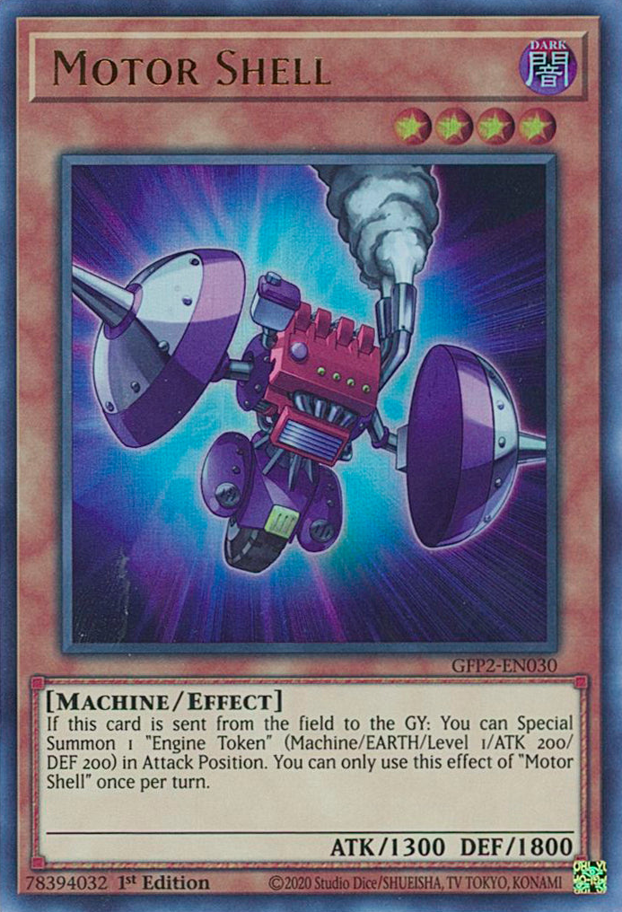 Motor Shell [GFP2-EN030] Ultra Rare | Jomio and Rueliete's Cards and Comics