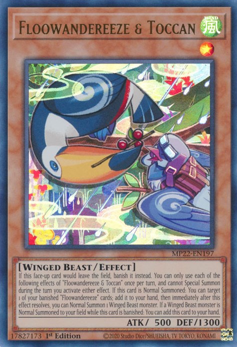 Floowandereeze & Toccan [MP22-EN197] Ultra Rare | Jomio and Rueliete's Cards and Comics