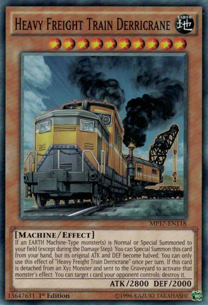Heavy Freight Train Derricrane [MP17-EN118] Common | Jomio and Rueliete's Cards and Comics