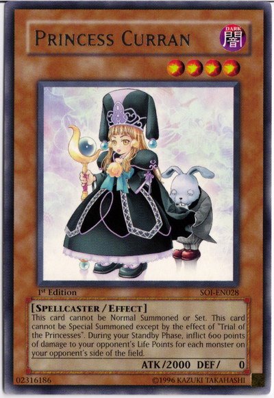 Princess Curran [SOI-EN028] Rare | Jomio and Rueliete's Cards and Comics