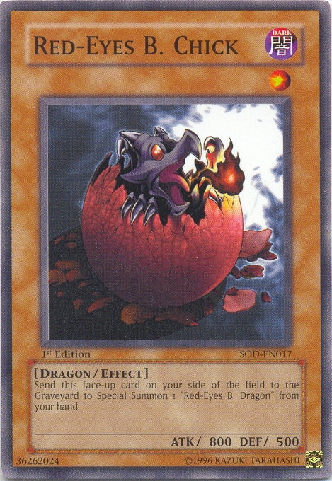 Red-Eyes B. Chick [SOD-EN017] Common | Jomio and Rueliete's Cards and Comics