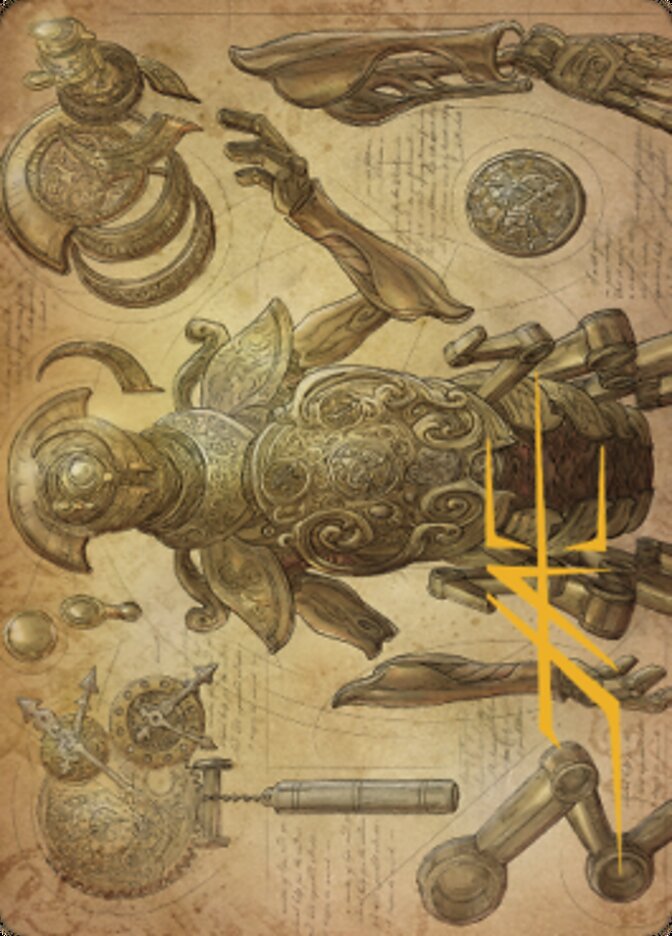 Foundry Inspector Art Card (Gold-Stamped Signature) [The Brothers' War Art Series] | Jomio and Rueliete's Cards and Comics