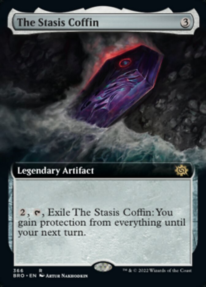 The Stasis Coffin (Extended Art) [The Brothers' War] | Jomio and Rueliete's Cards and Comics