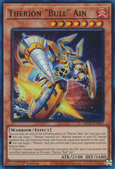 Therion "Bull" Ain [MP23-EN059] Super Rare | Jomio and Rueliete's Cards and Comics