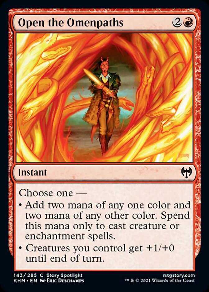 Open the Omenpaths [Kaldheim] | Jomio and Rueliete's Cards and Comics