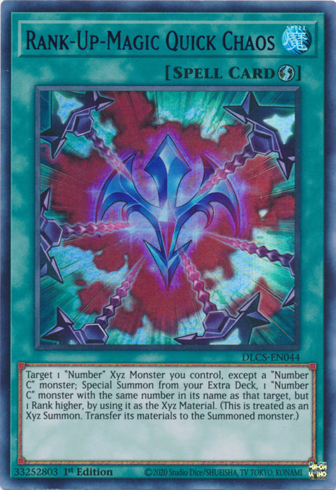 Rank-Up-Magic Quick Chaos (Purple) [DLCS-EN044] Ultra Rare | Jomio and Rueliete's Cards and Comics