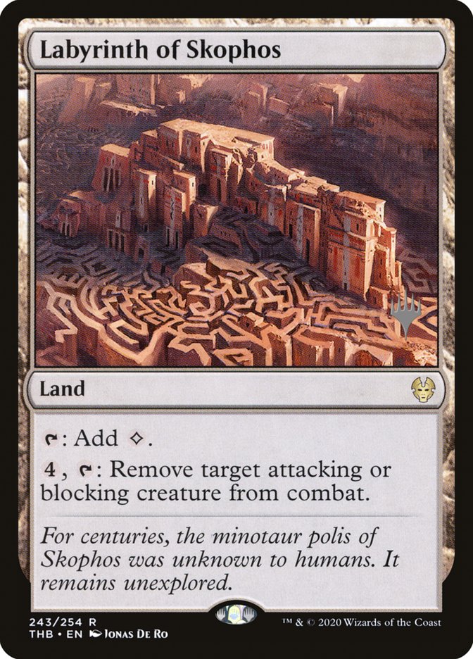 Labyrinth of Skophos (Promo Pack) [Theros Beyond Death Promos] | Jomio and Rueliete's Cards and Comics