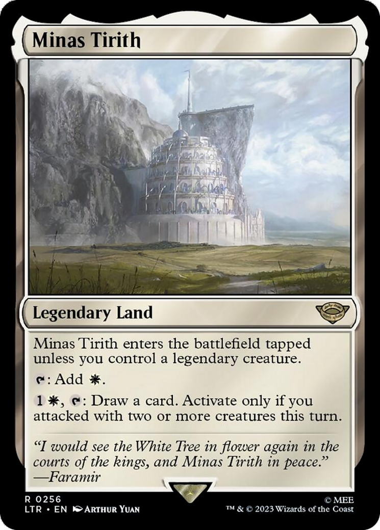 Minas Tirith [The Lord of the Rings: Tales of Middle-Earth] | Jomio and Rueliete's Cards and Comics