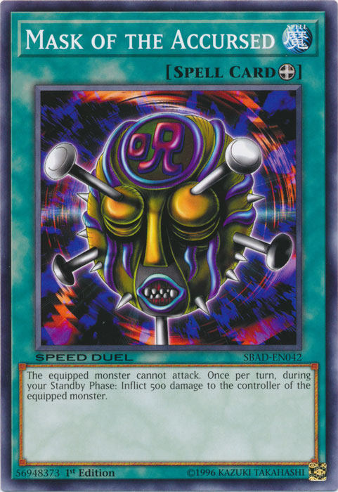 Mask of the Accursed [SBAD-EN042] Common | Jomio and Rueliete's Cards and Comics