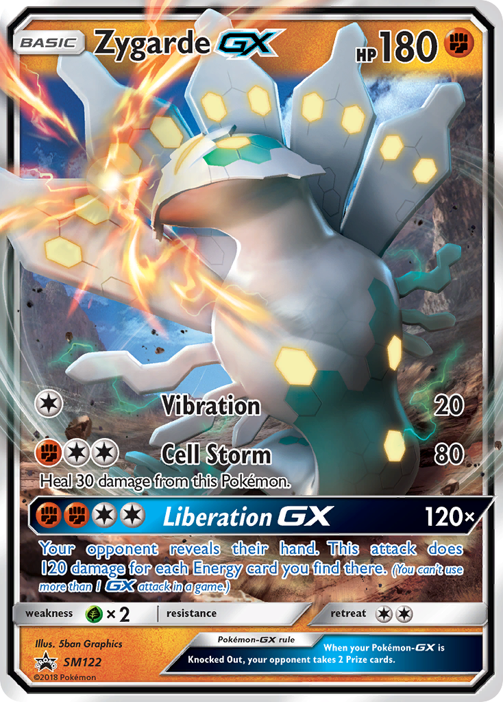Zygarde GX (SM122) [Sun & Moon: Black Star Promos] | Jomio and Rueliete's Cards and Comics