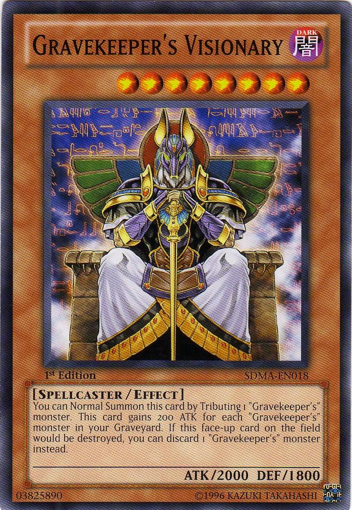 Gravekeeper's Visionary [SDMA-EN018] Common | Jomio and Rueliete's Cards and Comics