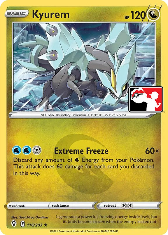 Kyurem (116/203) [Prize Pack Series One] | Jomio and Rueliete's Cards and Comics