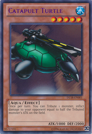 Catapult Turtle (Purple) [DL18-EN001] Rare | Jomio and Rueliete's Cards and Comics