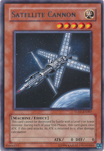 Satellite Cannon [TU01-EN007] Rare | Jomio and Rueliete's Cards and Comics