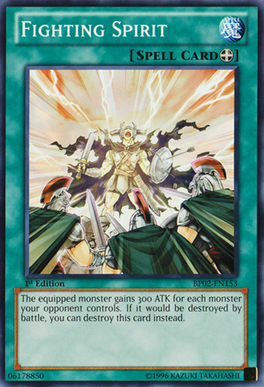 Fighting Spirit [BP02-EN153] Common | Jomio and Rueliete's Cards and Comics