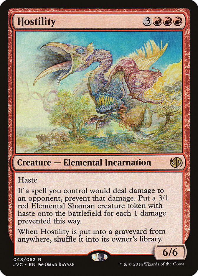 Hostility [Duel Decks Anthology] | Jomio and Rueliete's Cards and Comics