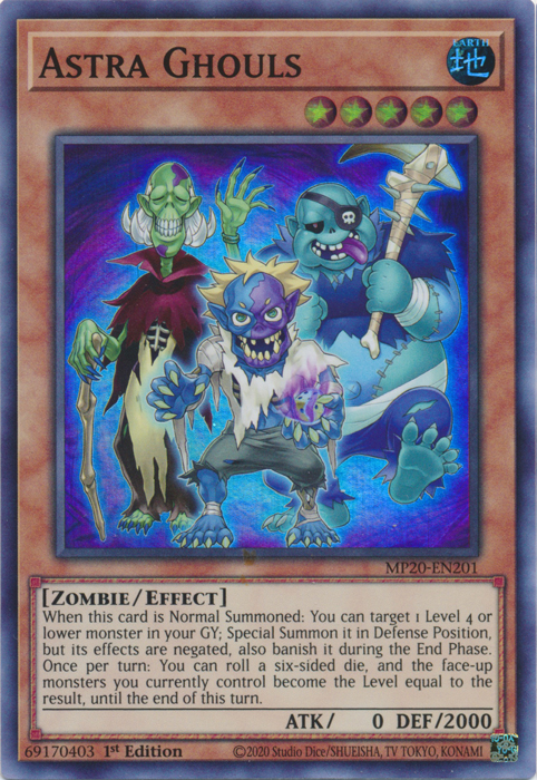 Astra Ghouls [MP20-EN201] Super Rare | Jomio and Rueliete's Cards and Comics