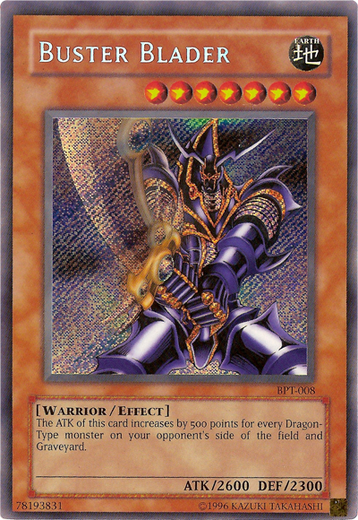 Buster Blader [BPT-008] Secret Rare | Jomio and Rueliete's Cards and Comics