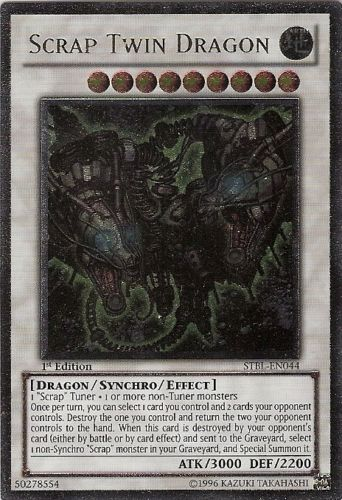 Scrap Twin Dragon [STBL-EN044] Ultimate Rare | Jomio and Rueliete's Cards and Comics
