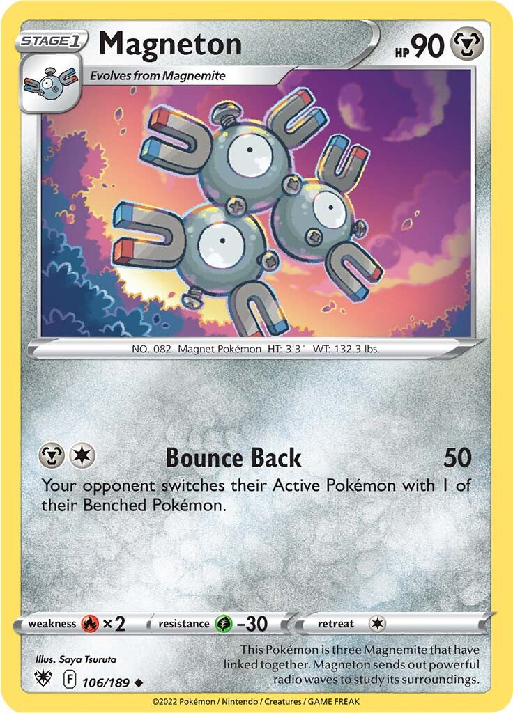 Magneton (106/189) [Sword & Shield: Astral Radiance] | Jomio and Rueliete's Cards and Comics