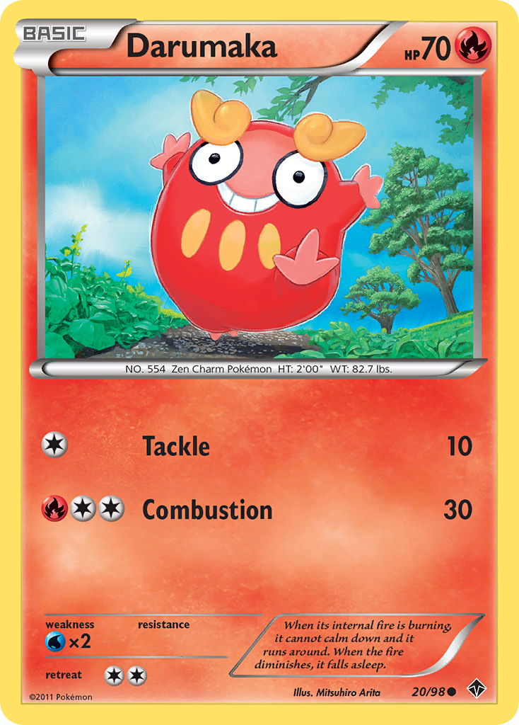 Darumaka (20/98) [Black & White: Emerging Powers] | Jomio and Rueliete's Cards and Comics